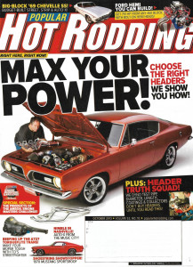 POPULAR HOT RODDING 2013 OCT - BUILD A FORD HEMI, '69 CHEVELLE SS, '70 MUSTANG